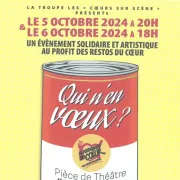 Théâtre solidaire au profit des Restos du Cœur : \