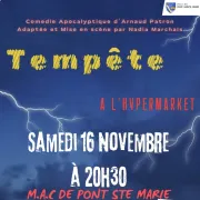 Théâtre : tempête à l'hypermarket !