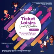 Ticket Loisirs Vacances Automne 2024