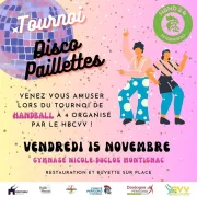 Tournoi disci paillettes hand à 4