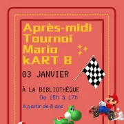 Tournoi jeux vidéo Mario-Kart