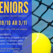 Tournoi Séniors De Tennis