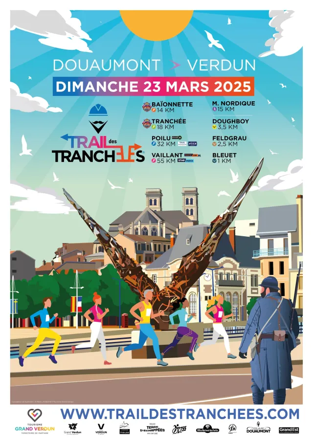 Le Trail des Tranchées revient le 23 mars 2025.