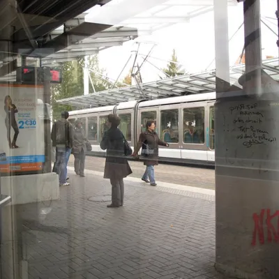 Arrêt Rotonde - Tram de Strasbourg