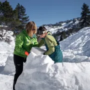 Trappeurs en famille à la Pierre Saint-Martin