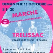 Trélissac Marche Rose Dimanche 13 Octobre