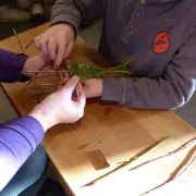 Tressage de Noël (en famille)