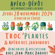 Troc' plantes et apéro des jardiniers