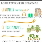 Troc plantes, gratiféria et marché