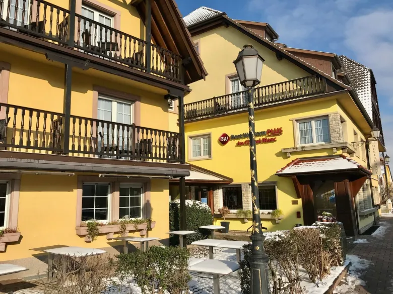 Le charme de l'Hôtel Best Western Plus Au Cheval Blanc à Baldersheim