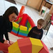 Vacances des 2 - 5 ans : atelier l\'architecture en pleines formes à Reugny