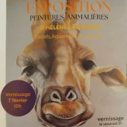 Vernissage de l'exposition : Peintures animalières