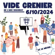 Vide grenier à  Chauray