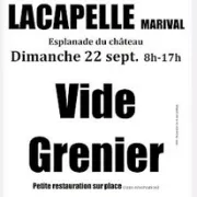 Vide grenier à Lacapelle-Marival