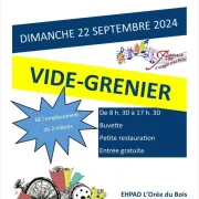 Vide Grenier : Ephad L\'Orée Du Bois