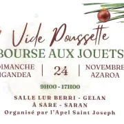 Vide poussette - Bourse aux jouets