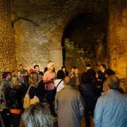 Visite de caves souterraines à Bazas