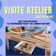 Visite de l\'exposition de Jimmy Richer et ateliers pour les 10/16 ans