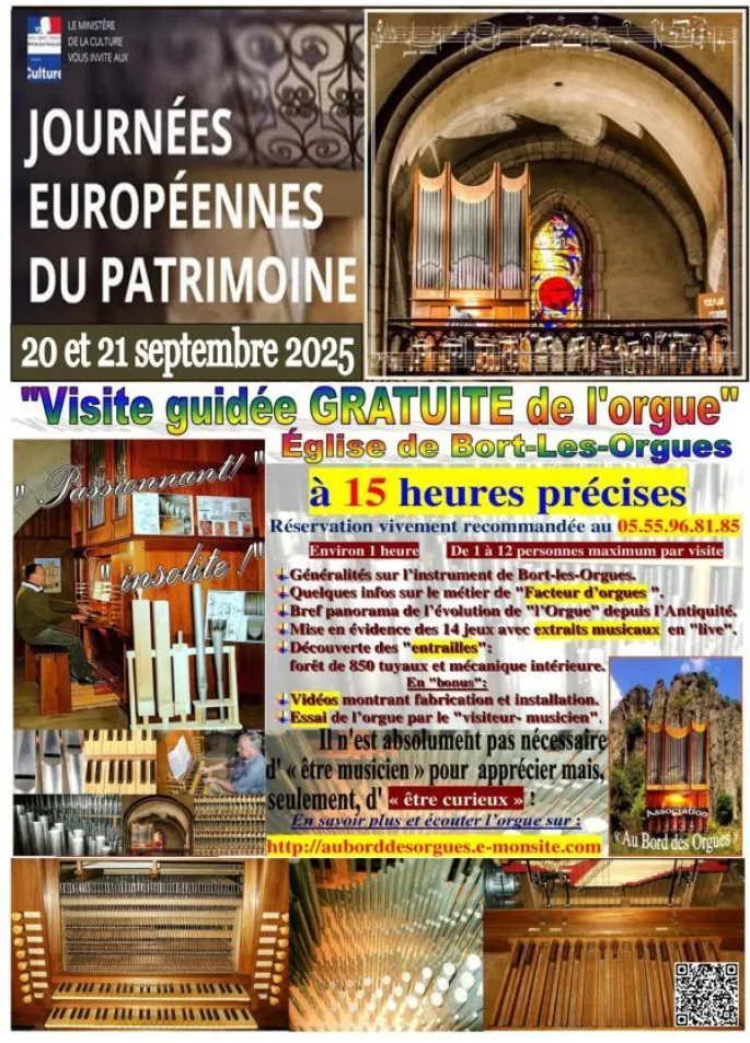 Visite de l'Orgue de l'église Saint-Germain