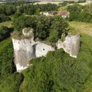 Visite des ruines du château de Bommiers