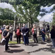 Visite du cimetière de Parthenay