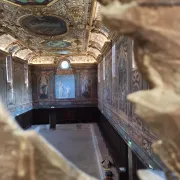 Visite familiale nocturne à la chapelle de l'Annonciade