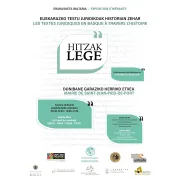 Visite guidée de l'exposition : Hitzak Lege : textes juridiques en basque à travers l'histoire