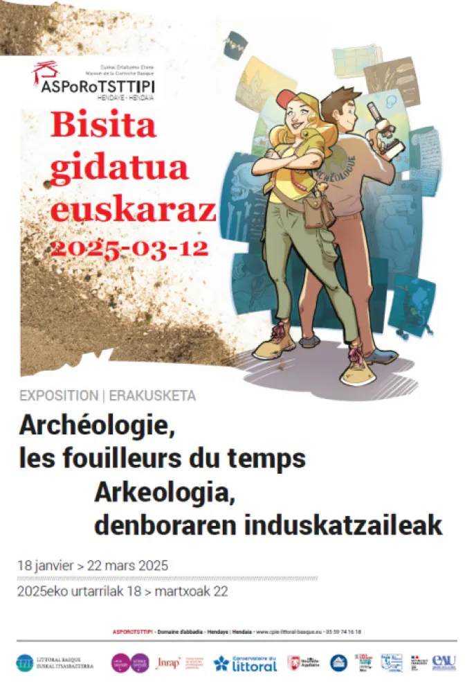 Visite guidée en euskara (langue basque) - Archéologie, les fouilleurs du temps