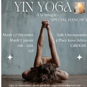 Yin Yoga à la bougie spécial Hanches