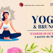 Yoga & brunch au Domaine de la Brillane