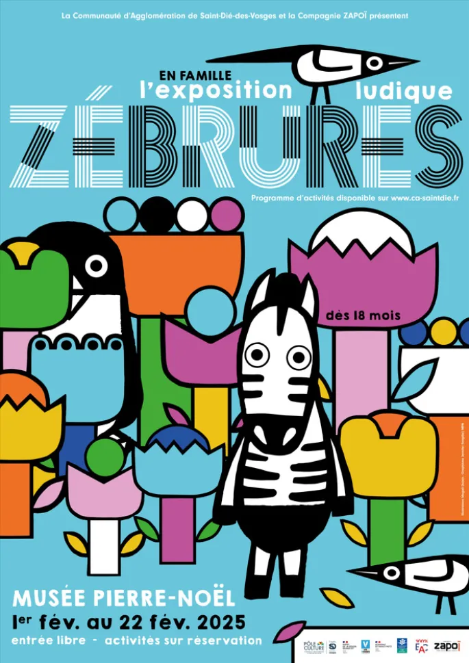 « Zébrures » – Exposition Petite Enfance